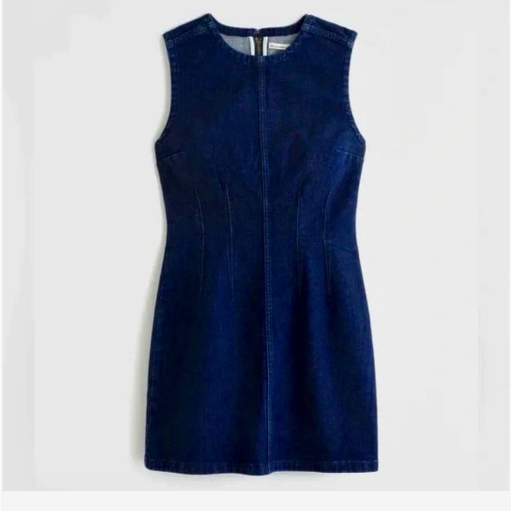 NWT Abercrombie Denim Shell Minidress